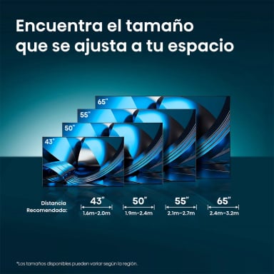 TELEVISOR SMART TV HISENSE 55" 55U7ESG MINI-LED QD UHD 144Hz GOOGLE TV - 4