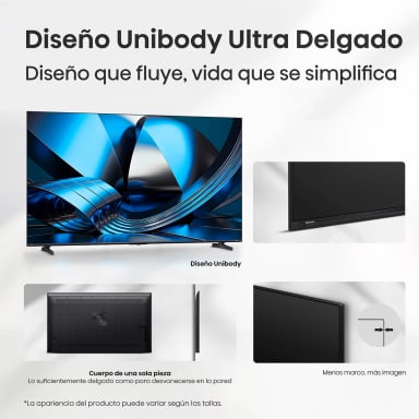TELEVISOR SMART TV HISENSE 55" 55U7ESG MINI-LED QD UHD 144Hz GOOGLE TV - 5