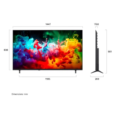 TELEVISOR SMART TV LG QNED 65” 65QNED70BSA.AWF - 2