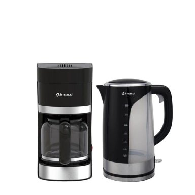 COMBO IMACO CAFETERA 12 TAZAS + HERVIDOR 3 LITROS - 1