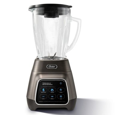 LICUADORA OSTER TACTIL CON PROGRAMAS AUTOMÁTICOS Y TECNOLOGÍA REVERSIBLE + VASO BLEND-N-GO BLSTPYG1312XBG - 1
