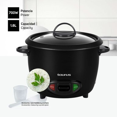 COMBO TAURUS LICUADORA ELITE PROFESSIONAL+ OLLA ARROCERA TRC-18 + HERVIDOR AROA II - 13