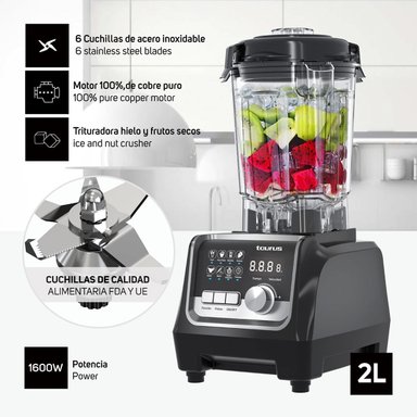COMBO TAURUS LICUADORA ELITE PROFESSIONAL+ OLLA ARROCERA TRC-18 + HERVIDOR AROA II - 15