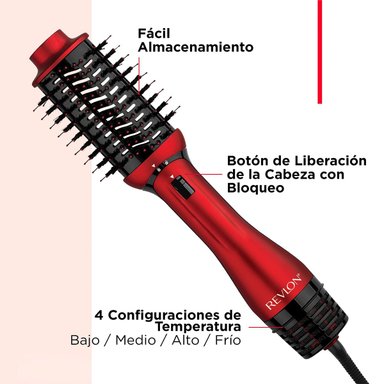 CEPILLO REVLON ONE STEP SECADOR Y VOLUMINIZADOR PLUS 3 EN 1 - 3