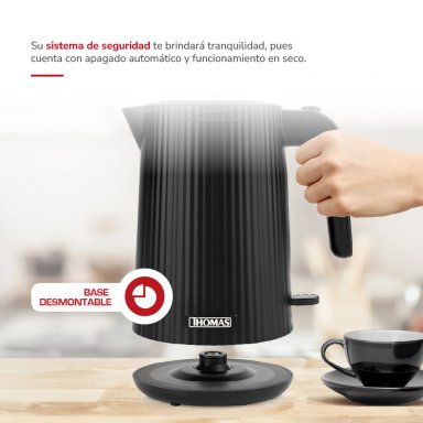 HERVIDOR ELÉCTRICO THOMAS 1.8 L TH-4343N - 4