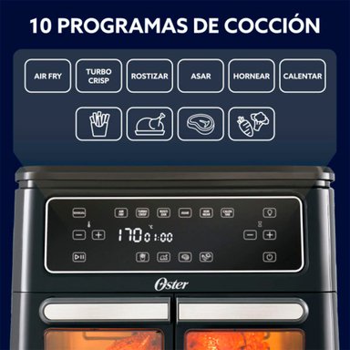 FREIDORA DE AIRE OSTER 11L DIGITAL CKSTAF11MCDDF - 6