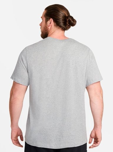 POLO DEPORTIVO HOMBRE NIKE CLUB TEE AR4997-064 ALGODÓN PLATA - 2