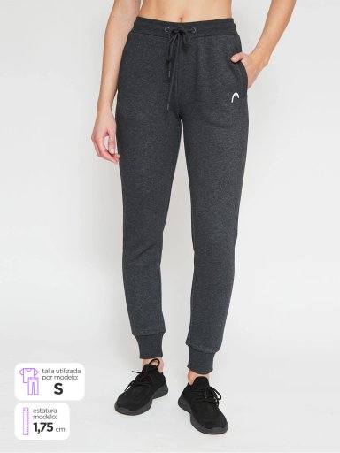 PANTALÓN MUJER HEAD GRIS OSCURO PUNO - 1