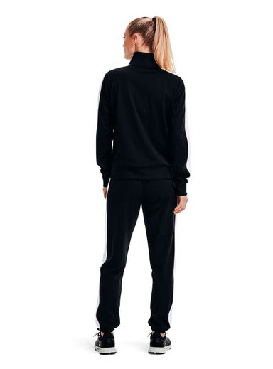BUZO CONJUNTO MUJER UNDER ARMOUR DEPORTIVO TRICOT TRACKSU NEGRO - 2