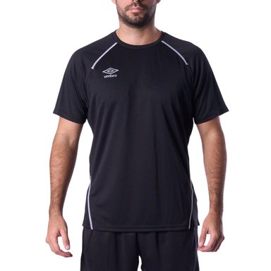 POLO FÚTBOL HOMBRE UMBRO 55370U-090 NEGRO - 1