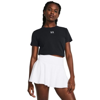 POLO DEPORTIVO MUJER UNDER ARMOUR OFF CAMPUS CORE 1383648-001 ALGODÓN NEGRO - 1