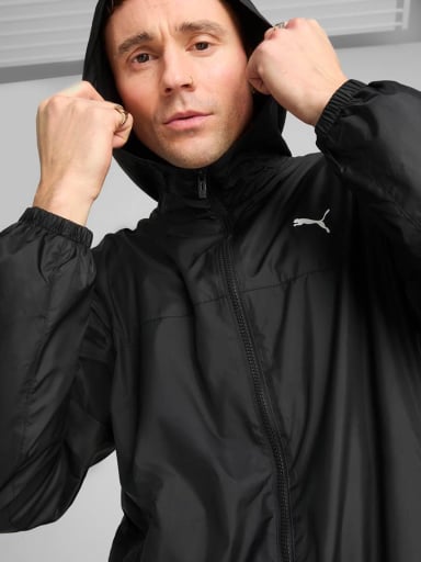 CASACA HOMBRE PUMA ESS REGULAR WINDBREAKER CORTAVIENTOS ESSENTIALS NEGRO - 3