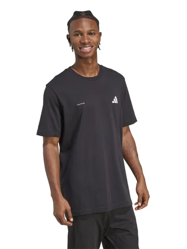 CAMISETA FÚTBOL HOMBRE ADIDAS CLUB - AL NASSR ALGODÓN NEGRO - 1