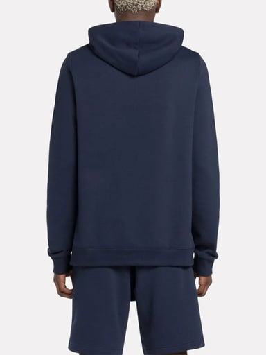 POLERÓN HOMBRE REEBOK IDENTITY SMALL LOGO FLEECE HOODIE ALGODÓN - 2