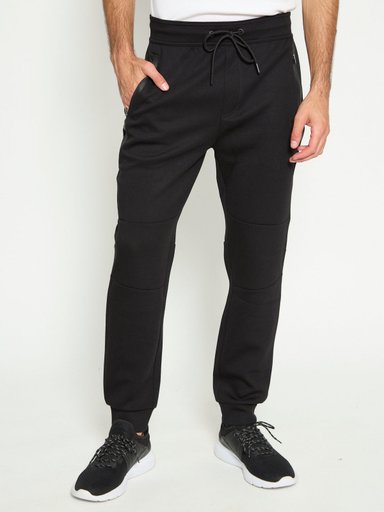 PANTALÓN BUZO HOMBRE REVUP GRIS CLARO CORTES - 1