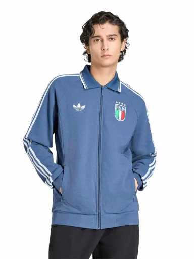 CASACA MANGA LARGA HOMBRE ADIDAS AZUL - 1