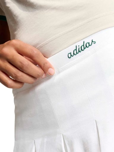 CASACA MANGA LARGA MUJER ADIDAS BLANCA - 4