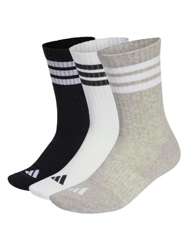 PACK X3 CALCETINES UNISEX ADIDAS GRIS - 1