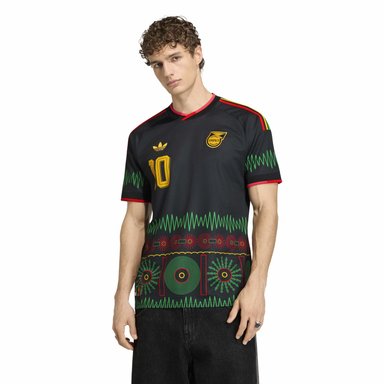 Camiseta Visitante Jamaica 26 x Bob Marley Hombre Adidas - 1
