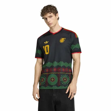 Camiseta Visitante Jamaica 26 x Bob Marley Hombre Adidas - 1
