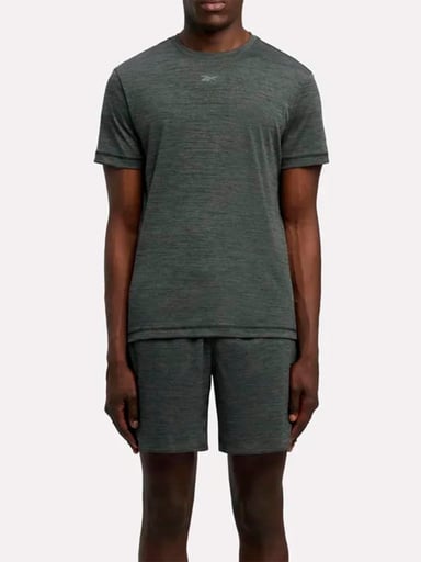 POLERA DEPORTIVA HOMBRE REEBOK ID TRAIN MELANGE TECH TEE - 2