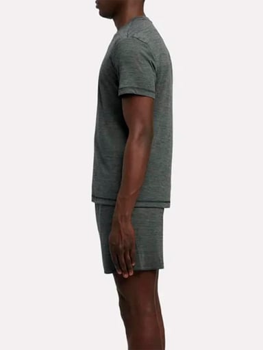 POLERA DEPORTIVA HOMBRE REEBOK ID TRAIN MELANGE TECH TEE - 4