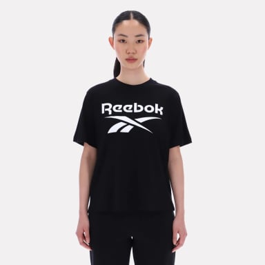 POLO CLÁSICO ALGODÓN MUJER REEBOK NOVA LOG OVERSIZED - 1