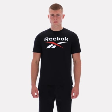 POLO DEPORTIVO CLÁSICO ALGODÓN HOMBRE REEBOK BRUNO BIG LOG CREW - 1