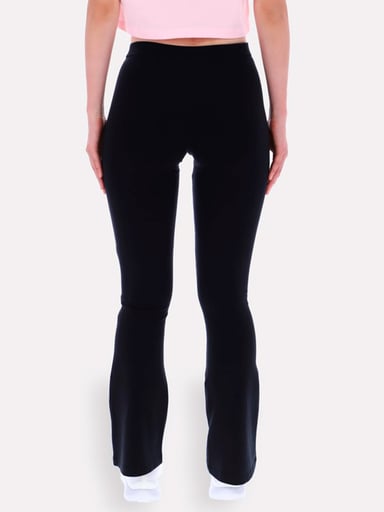 PANTALÓN MUJER REEBOK FAYE LOGO PRINT FLARED - 4