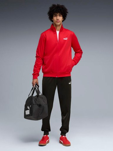 CONJUNTO BUZO HOMBRE PUMA ROJO ESS POLY SUIT - 1