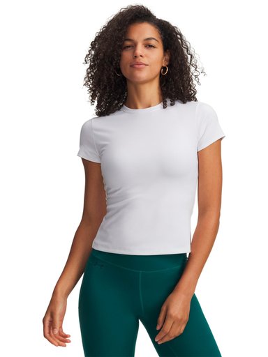 POLO DEPORTIVO MUJER UNDER ARMOUR BLANCO MOTION FITTED - 1