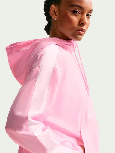 CASACA MUJER NIKE ROSADO ESSENTIAL UV - 2