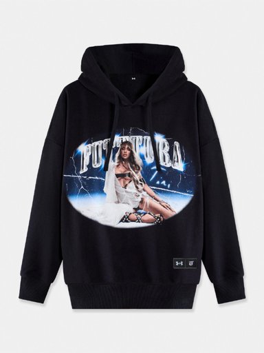 POLERA TINI UA NEGRO RIVAL TERRY - FUTTTURA - 1