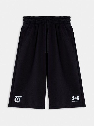 SHORT TINI UA NEGRO TERRY - 1