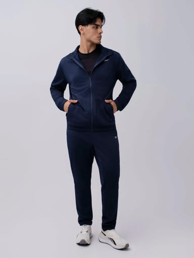 PANTALÓN BUZO ALGODÓN HOMBRE REEBOK AZUL MARINO CORE TRAINING TRACKSUIT - 1