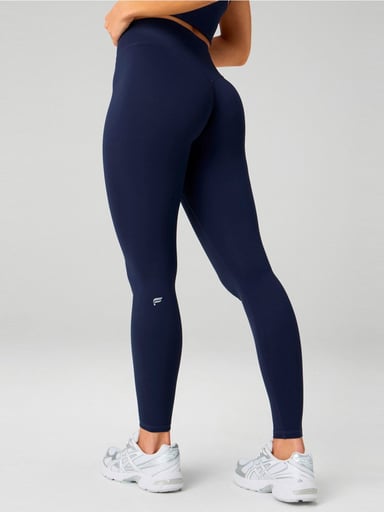 LEGGING MUJER FABLETICS AZUL PURELUXE HIGH-WAISTED - 1