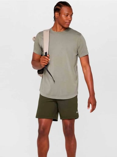 SHORT DEPORTIVO HOMBRE FABLETICS VERDE THE 7 ONE - 2