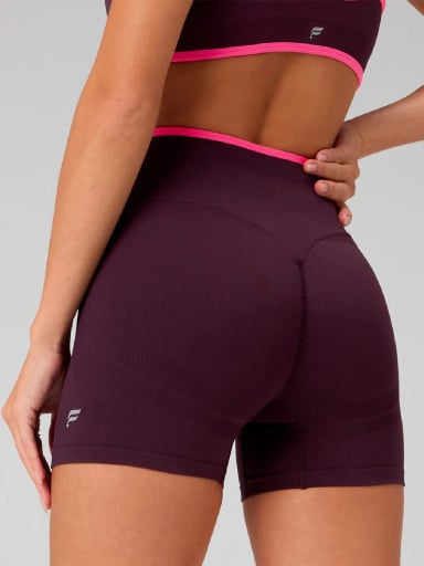 SHORT MUJER FABLETICS BURDEO SEAMLESS SCRUNCH - 1