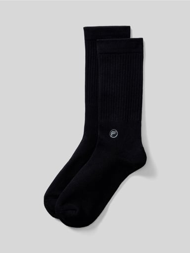 CALCETÍN HOMBRE FABLETICS NEGRO THE EVERYDAY CREW - 1