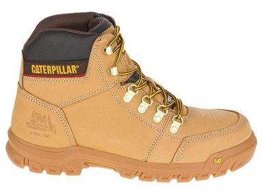 BOTINES HOMBRE CATERPILLAR CUERO AMARILLO DE P90801 - 1