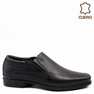 ZAPATOS DE VESTIR CUERO HOMBRE PIERRE CARDIN NEGRO VAS004 NEG - 1