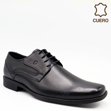 ZAPATOS DE VESTIR CUERO HOMBRE PIERRE CARDIN NEGRO VCS005 NEG - 1