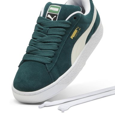ZAPATILLAS HOMBRE PUMA URBANAS VERDE SUEDE XL CUERO - 3
