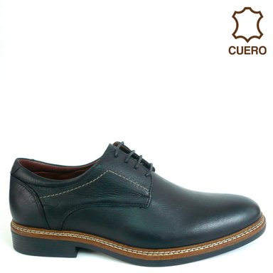 ZAPATOS CASUALES HOMBRE DAUSS CUERO NEGRO 2702BN - 1