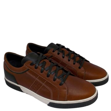 ZAPATILLAS HOMBRE DAUSS URBANAS MARRÓN Z1801N CUERO - 2