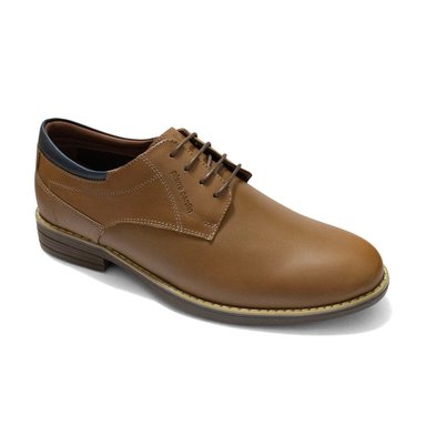 ZAPATOS CASUALES DE CUERO HOMBRE PIERRE CARDIN MARRÓN CLARO CL9001 - 1