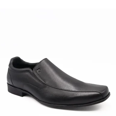ZAPATOS DE VESTIR HOMBRE PIERRE CARDIN CUERO NEGRO VAR007 NEG - 1