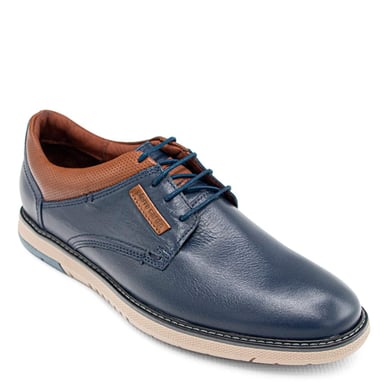 ZAPATOS CASUALES DE CUERO HOMBRE PIERRE CARDIN AZUL CN4002 - 2
