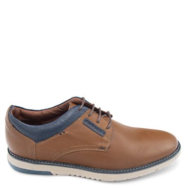 ZAPATOS CASUALES HOMBRE PIERRE CARDIN MARRÓN CN4002 CUERO - 2