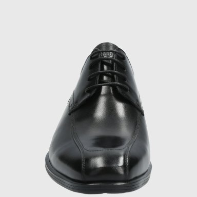 ZAPATOS DE VESTIR HOMBRE HUSH-PUPPIES NEGRO BARNES CUERO - 3